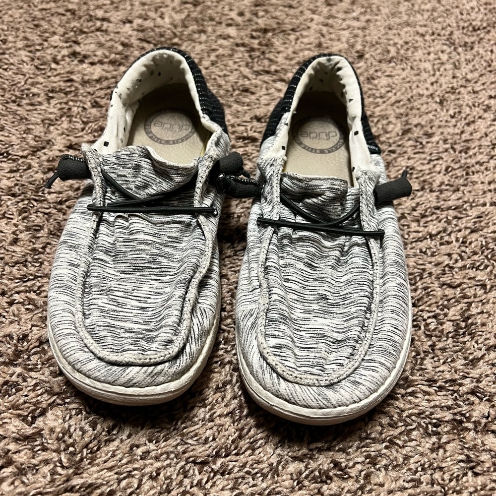 Hey Dude Gray Casual Shoes